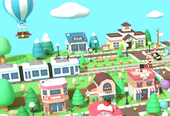 Unity3d:卡通城-低保利资产 Cartoon Town - Low Poly Ass